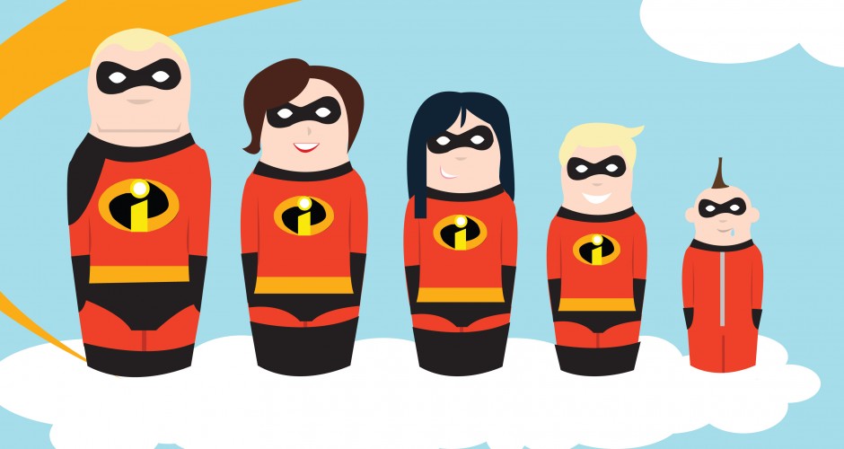 Announcing: Graphic Content – THE INCREDIBLES!