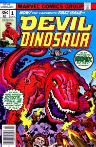 Cover of Devil Dinosaur #1 - April 1978