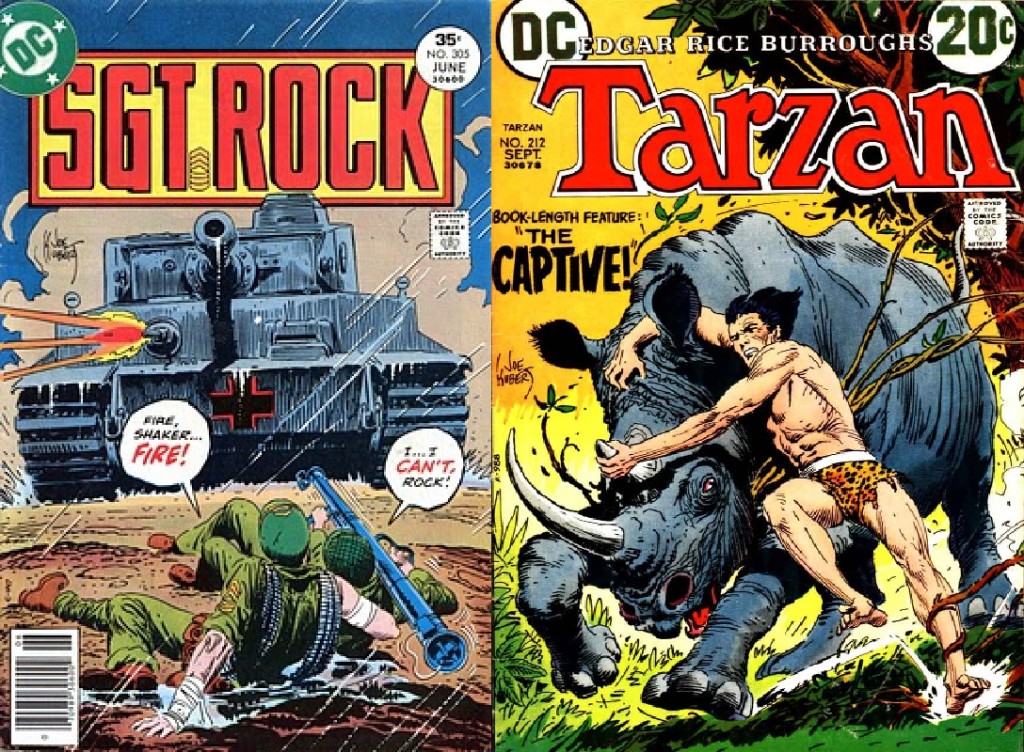 A sampling of two of my favourite Joe Kubert titles.